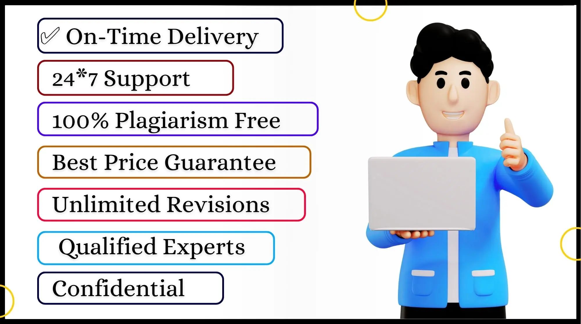 Online Assignment Help at ValueAssignmentHelp.Com - On Time Delivery - 100% Plagiarism Free Work - Best Price - Unlimited Revisions - Qualified Experts - Confidential